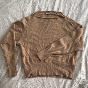 Vince Women's Sweater in Light Brown